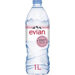 Evian Natural Mineral Water 1 l