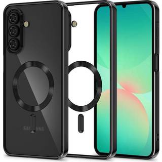 Samsung Galaxy A26 Tech-Protect MagFlex Cover - MagSafe-kompatibelt - klar / sort