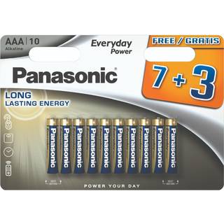 Panasonic Everyday Power AAA-batteri LR03EPS/10BW - 10 stk.