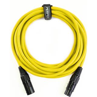 Perfex XLR Kabel (5m - Gul)