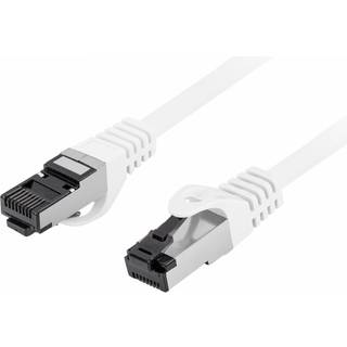 Lanberg CAT 8.1 Netværkskabel S/FTP LSZH - Hvid - 1m