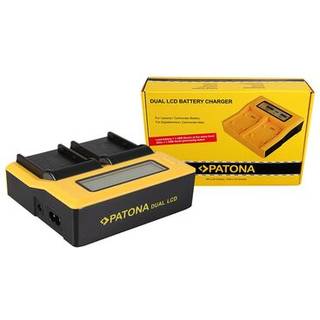 Dual LCD USB oplader til Nikon EN-EL3 EN-EL3e FNP-150 BLM5