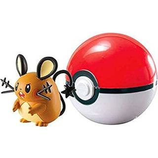 Pokemon -klip og b?r Dedenne med Poke Ball
