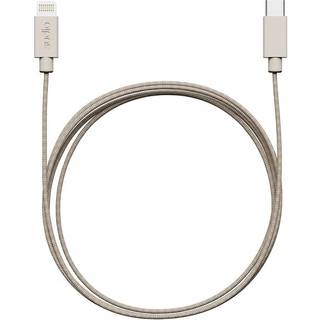 Sudio C1-L Opladerkabel USB-C til Lightning 1.8 m Sand