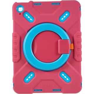 Pepkoo iPad 11" (2025) / 10.9" (2024 / 2022) Børne Cover m. Kickstand - Lyserød / Blå