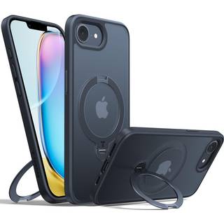 TORRAS - iPhone 16e - Ostand Spin Hybrid Cover m. Kickstand - Sort