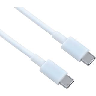 Eletra USB-C til USB-C-kabel 0,5 m, hvid
