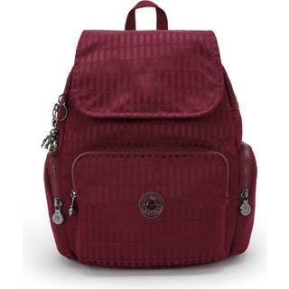 Kipling Elevated City Zip S Rygsæk mørkerød