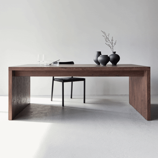 Evone rektangulært spisebord 200x100 cm mocca