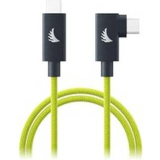 Angelbird Kabel - Solid Flex - Retvinklet - 1M - USB-C 4.0 - Lime