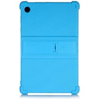 Lenovo Tab M10 Gen 3 silikoneetui med kickstand - blå