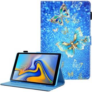Wonder Series Samsung Galaxy Tab A7 Lite Folio Cover - Blå Sommerfugl