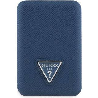Guess Grained Triangle Logo MagSafe-kompatibel powerbank 5000mAh - Blå
