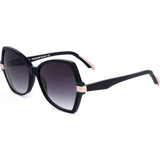 Silvian Heach Ivy Sun 20104 54 Solbriller Kvinder Black - Black White Green Laminate - 54mm