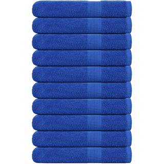 Håndklæder 360 G/M2 100 % Bomuld Blå - 10 / 100 x 200 cm