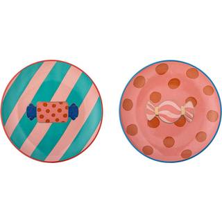 Bloomingville Caramella tallerken Ø16 cm 2 dele Rosa