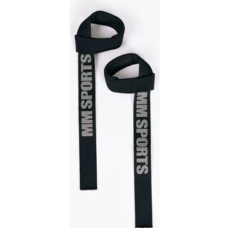 MM Sports Lifting Straps 3D Silicone, Black