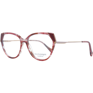 Ana Hickmann AH6465 P03 55 Briller Kvinder Rød - Shiny Striped Red - 55mm