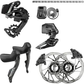 SRAM Force AXS E1 geargruppe kit Inklusiv Hammerhead Karoo