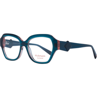 Ana Hickmann HI6296 H01 52 Briller Kvinder Blue - Shiny Teal Blue On Pink - 52mm