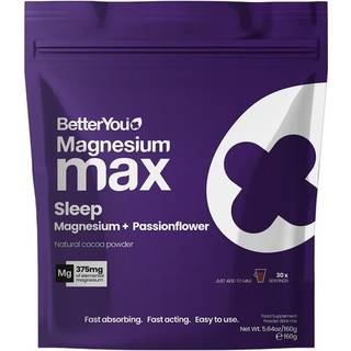 BetterYou - Magnesium Max Sleep, Natural Cocoa - 160g