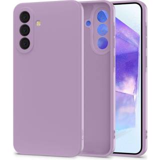 Samsung Galaxy A56 Tech-Protect Icon Silikone Cover - Lilla