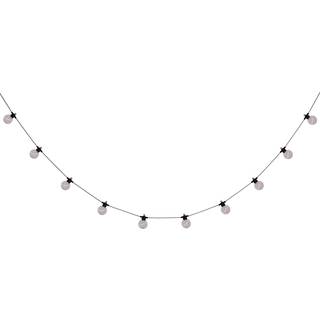 LED-lyskæde CADENA, RGB, sort, 10 lyskilder, 10 m