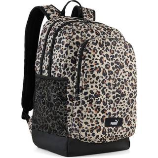 PUMA Academy 29L All-Over Print Backpack, Accessories, Black/Leopard Aop, OSFA - Leopard Aop - OSFA