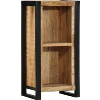 Natbord med hylde Brun 40 x 30 x 80 cm Massivt mangotræ