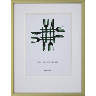 House Doctor Wall Art Dinner Grøn