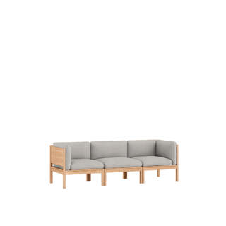 MOEBE Modular 3-Personers Sofa Med Sider Autum 101