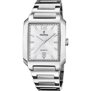 Stilfuld Herre Sølv Festina F20677/5 Ur
