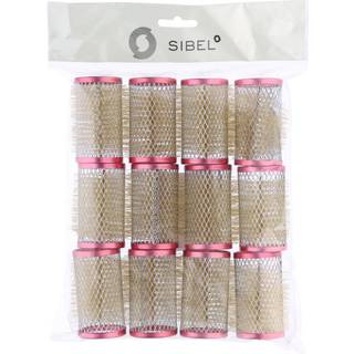 Sibel Metal Rollers Pink 36mm Ref. 3123639 12 stk.