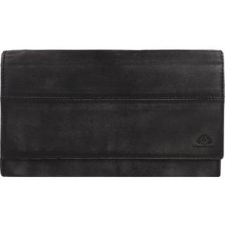 Geldbörse Leder Damen-Langbörse 18x11cm "Destressed"