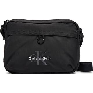 Water Repellent Twill Crossbody Camera Bag - Black - One Size