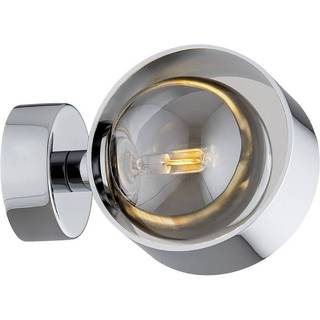 Loftslampe Mado Argon, dæmpbar, Krom/sølv, Badeværelse, Metal, Moderne