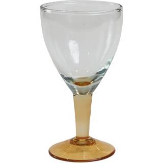 Speedtsberg Vinglas med gul fod