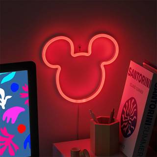 Paladone Disney Mockey Mouse LED NEON LIGHT Wall Mountable Lamp