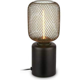 Briloner Sengelampe Rist, Sort, Stue/spisestue, Metal, Moderne