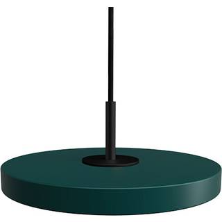 Umage Asteria Micro Pendel Med Lysdæmper Forest Green/Sort Top