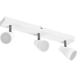 OSRAM loftspotter PEAR, hvid, 3 lyskilder, GU10-LED 2.700 K PEAR, Hvid/opal, Plast