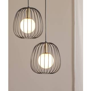 Hængelampe Bell SIGMA, dæmpbar, Sort, Stue/spisestue, Metal, Moderne