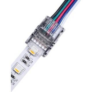 LED strip samler til løse ledninger - 12mm, RGB+W, IP20, 5V-24V