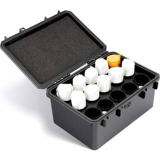 JJC Heavy Duty 120 Film Case Holder til 15 ruller 120-medium Format Film IP67 Vandt?t og lysforseglet film Roll Storage Container (ingen film ink