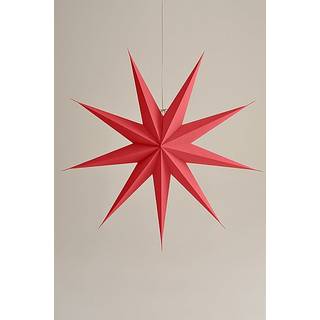 ANDROMEDA julestjerne ø 60 cm - Rød