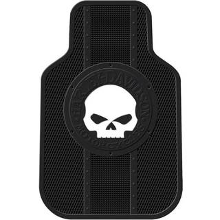 Harley-Davidson Floor Mats Willie G Skull Universal-Fit Front S?t med 2 Mats 1476