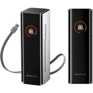 EcoFlow RAPID Pro 27K - 300W - Indbygget 140W USB-C-kabel Powerbank - Sølv - 27650 mAh