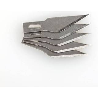 Fine-point replacement blades for scalpel (5 pieces)