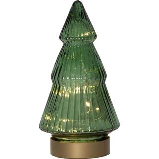 Star Trading Verde glasdekoration LED 20 cm Grøn