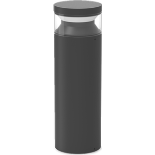 Ideallux LED Sokkellampe Boeing, Sort, Metal